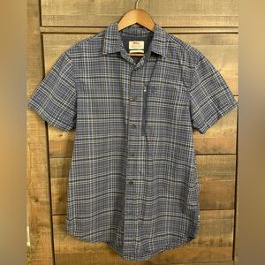 REI Indigo blue/dark navy men’s Fjallraven Abisko Hike Shirt, size Large